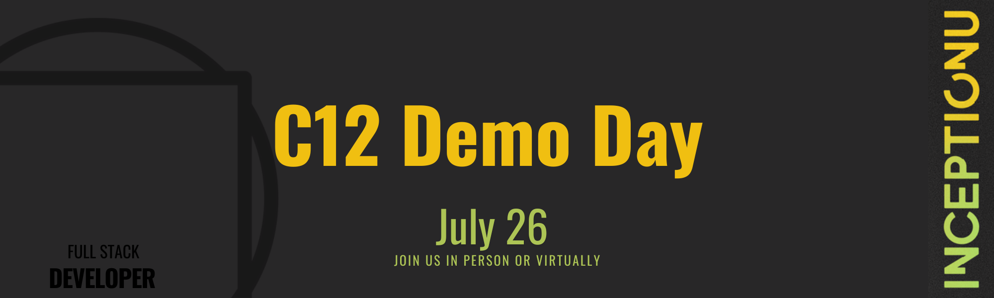 Cohort 12 Demo Day Banner